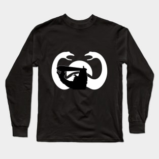 Two snakes facing each other Long Sleeve T-Shirt